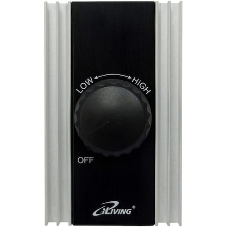 Iliving Solid State 120-Volt, 8 Amp Variable Adjustable Precision Fan Speed Controller ILG8SFSC